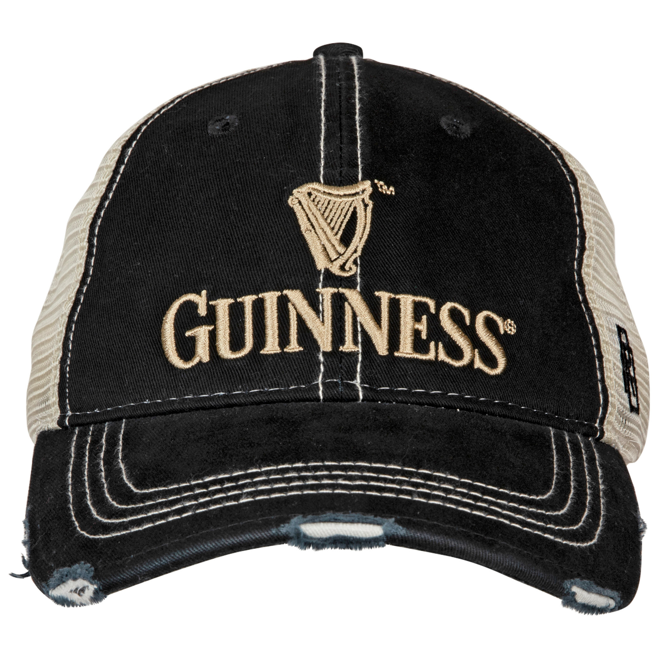 Guinness Harp Logo Mesh Trucker Hat